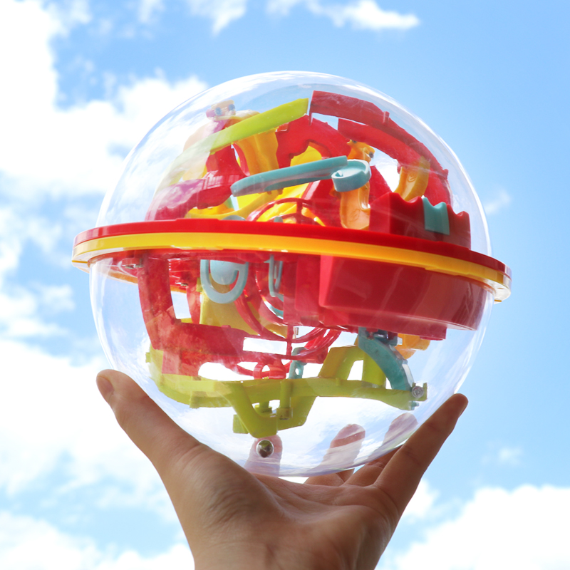 最强大脑迷宫玩具走珠魔幻迷宫球益智3d魔方立体注意力专注力训练