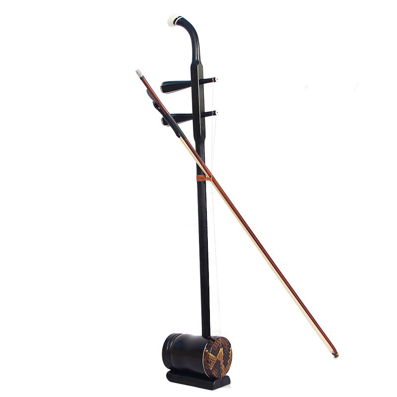 演奏檀木圆筒广东高胡乐器松香弦弓码子标准高胡