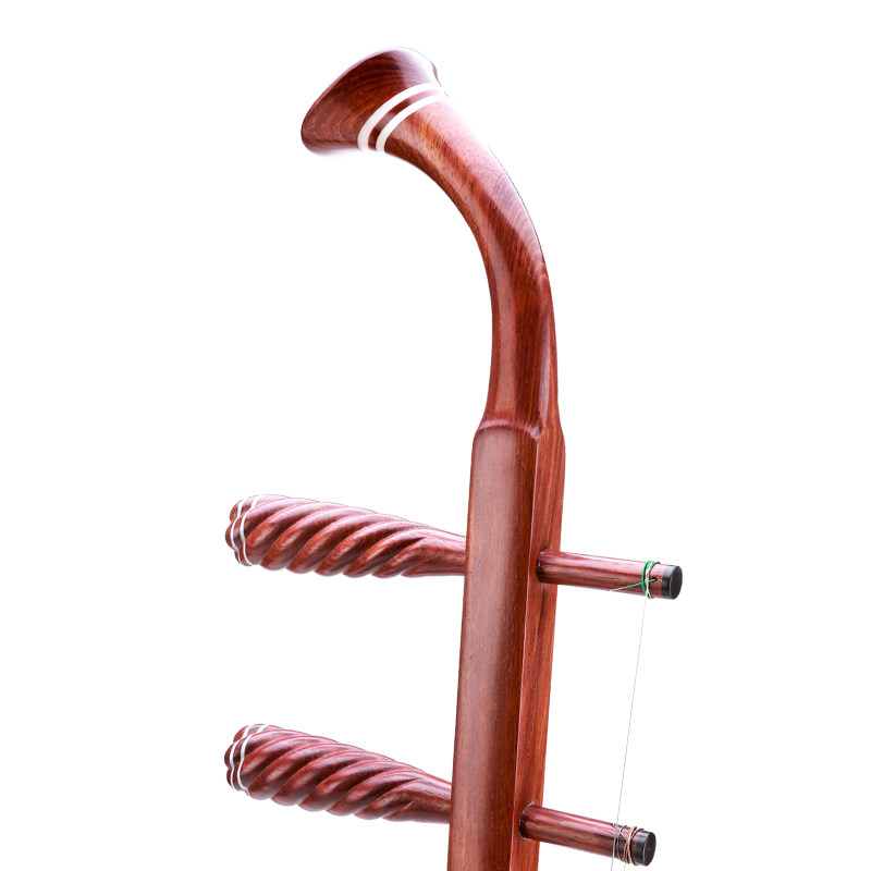 民族拉弦舞台演奏初学大叶紫檀六角二胡乐器二胡