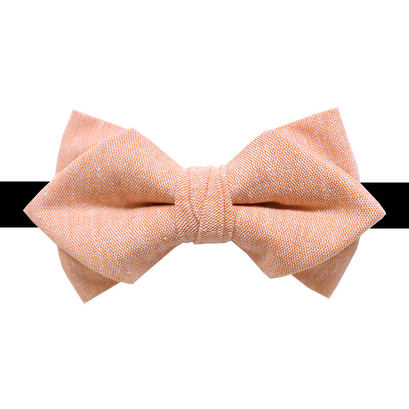 17century森系纯色粉色领结煲呔户外婚礼结婚新郎领结