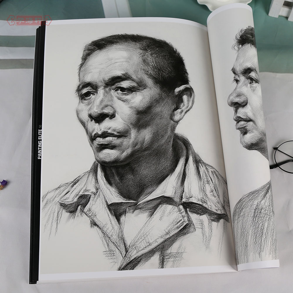头像 绘画班 高中版 李家友 素描书入门基础教程 美术书籍高考自学