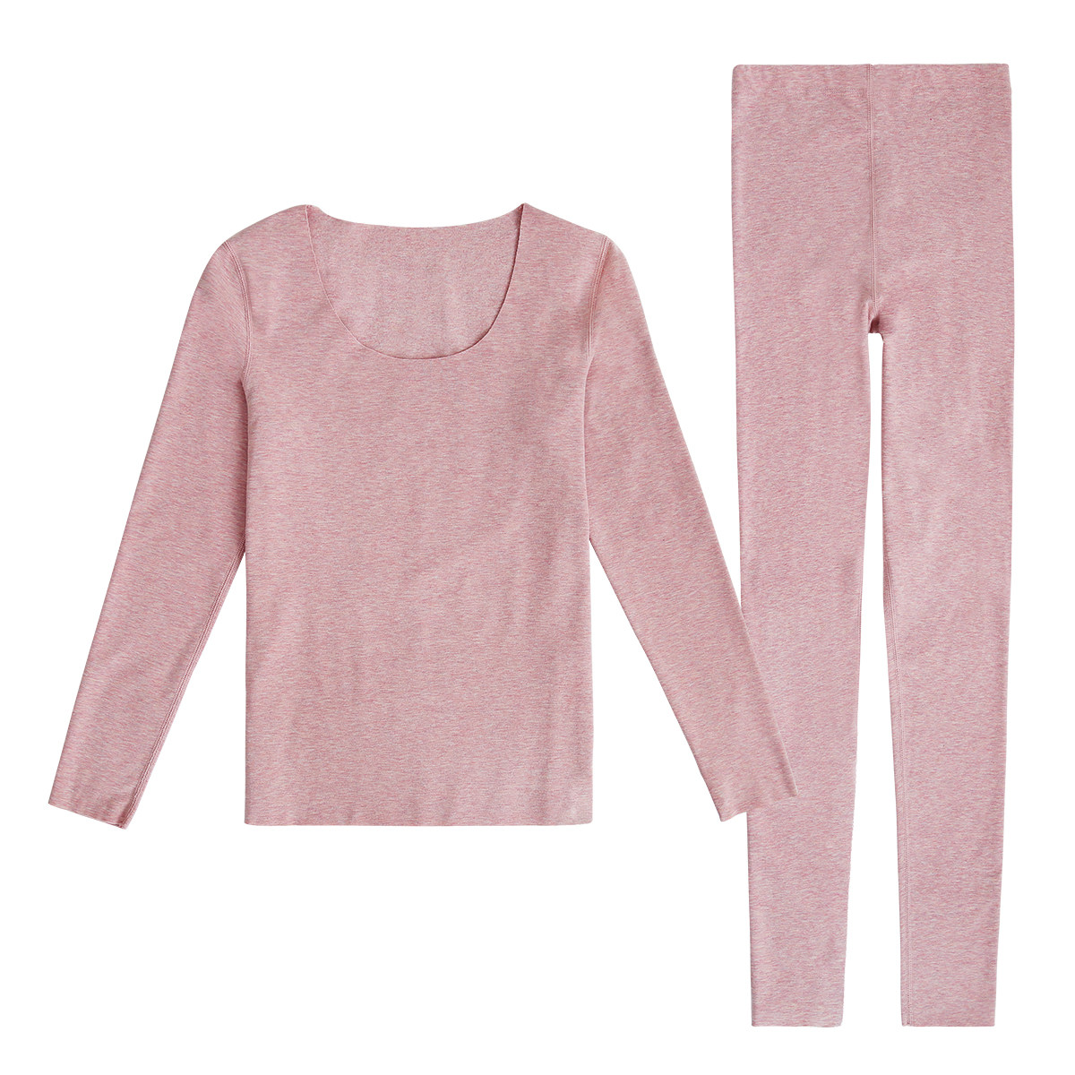 保暖内衣女士秋衣秋裤纯棉薄款加绒套装打底棉毛衫修身无痕美体