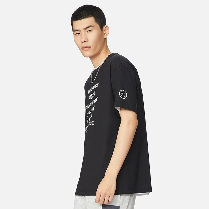 李宁短袖男女2022夏季新款韦德系列宽松圆领运动t恤