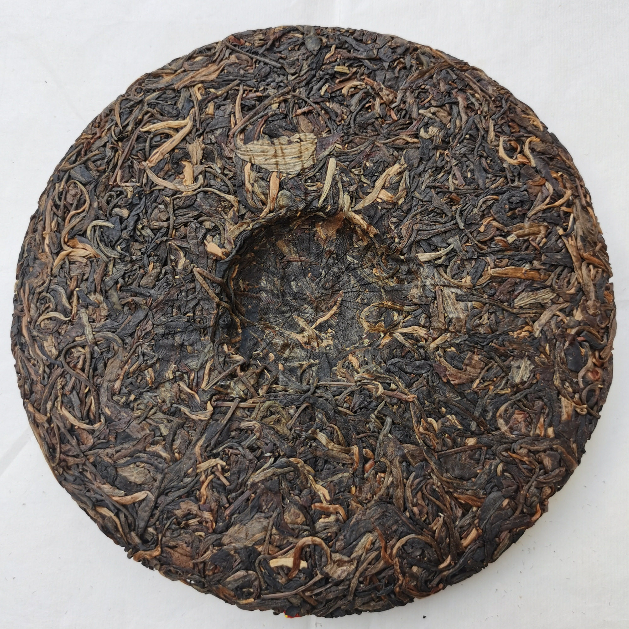 六大茶山2007红印圆茶普洱茶茶饼易武乔木古树普洱