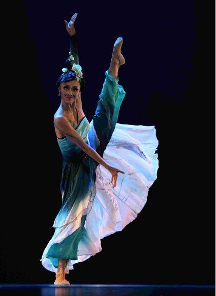 红果果果舞台演出演出服服饰空谷幽兰桃李古典舞蹈民族服装