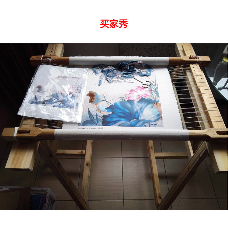 苏绣刺绣绣架绣凳实木绷凳绷架一套套装湘绣苏绣