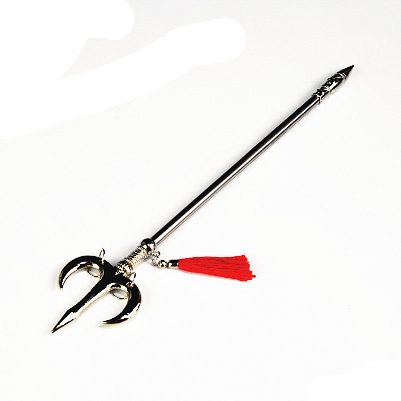 解真兵人须钢叉龙叉虎牛角水浒模型武器兵器兵人专区