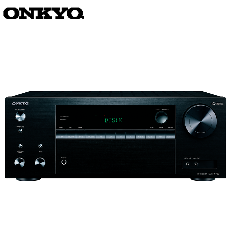 onkyo/安桥 tx-nr575e 7.2声道家用影院功放机大功率专业蓝牙