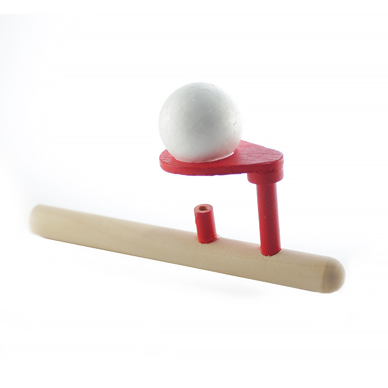 玩具吹球意大利儿童木制怀旧悬浮浮浮空球神奇球类玩具