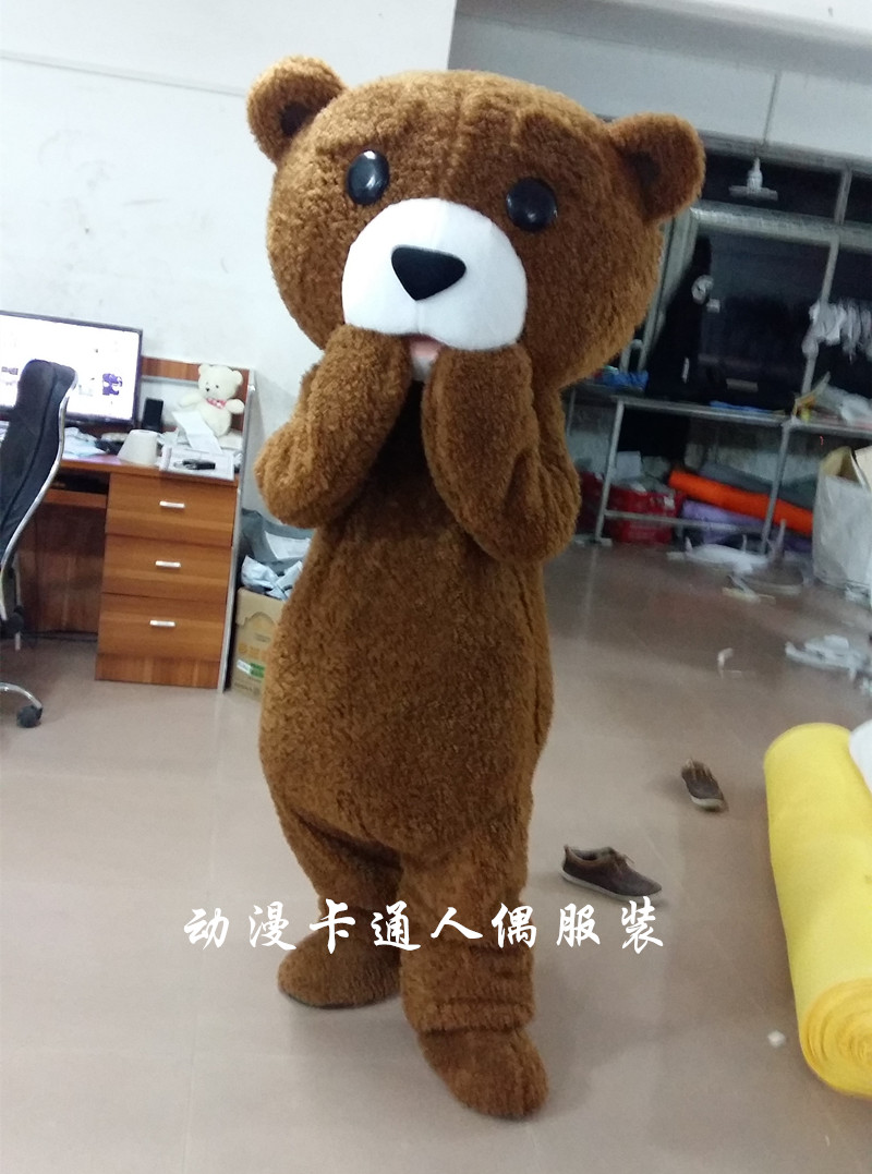 正版电影ted泰迪熊人穿毛绒公仔服玩偶服成人造型道具熊人偶服装