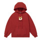 Chai Boddow PROD original new year red sweater female hooded thin velvet loose Korean version of the couple in spring and autumn coat Chai Boddow PROD original new year red sweater female hooded thin velvet loose Korean version of the couple in spring and autumn coat