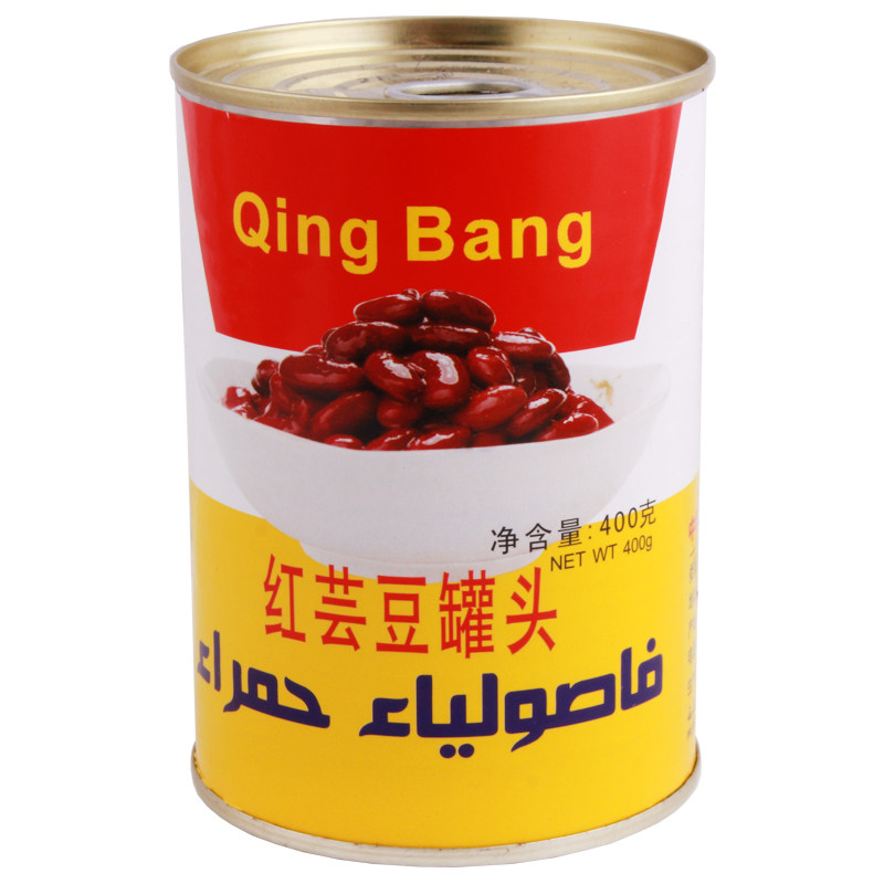 罐头芸豆400g红豆豆子redkidneybean豆类制品