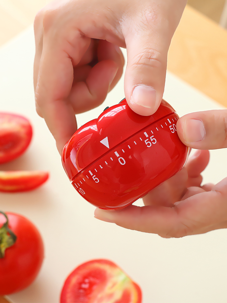 番茄钟机械钟小闹钟定时器计时迷你时钟时间学生用儿童可爱创意女