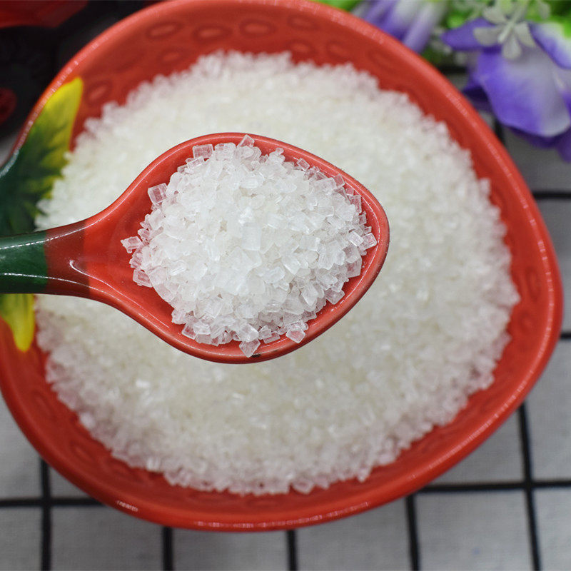 白砂糖100斤50公斤颗粒专用棉花糖散装家用爆米花袋装白糖