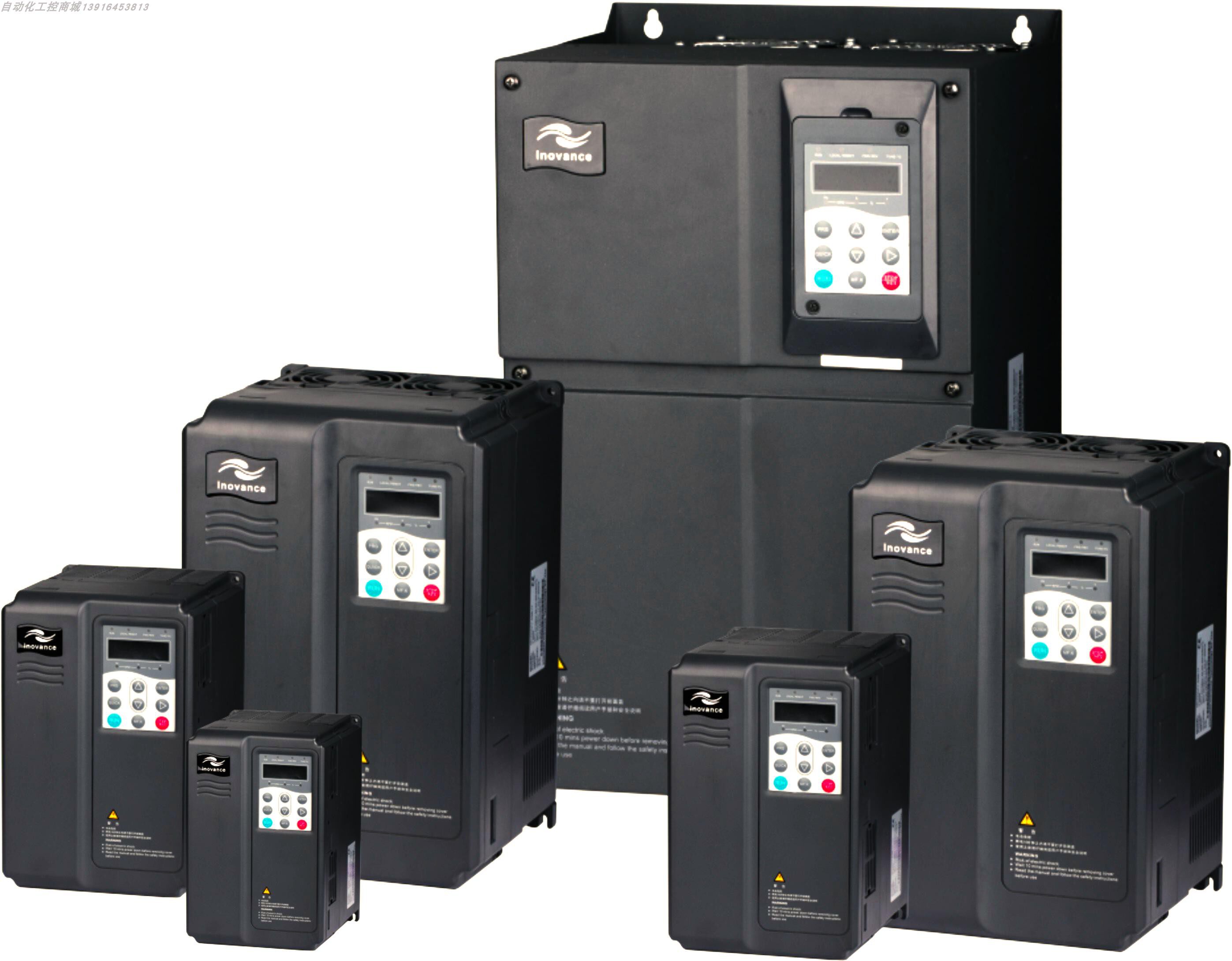 汇川变频器md380t55gb功率55kw三相380v正品特价inovance通用变频器