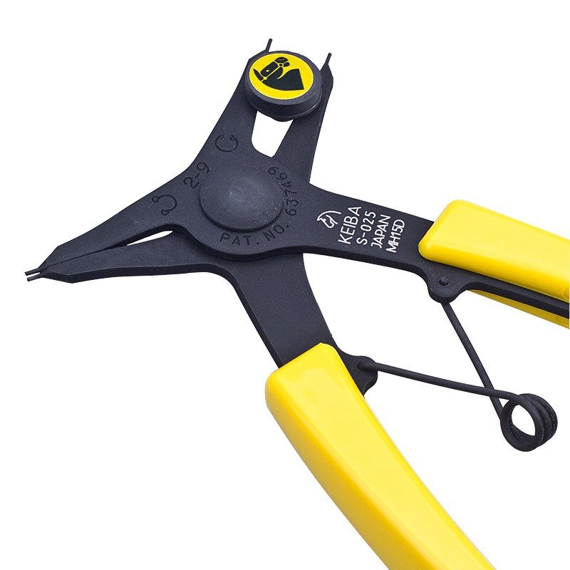 马牌日本卡簧钳卡钳工具内外两用卡环钳子弹簧钳介指钳s02526n