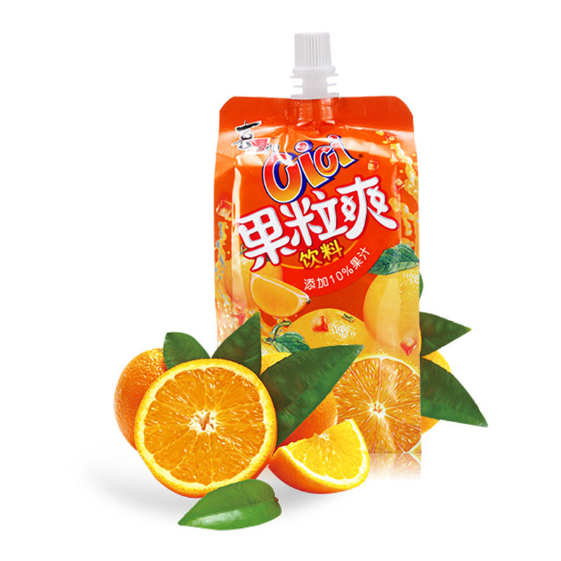 喜之郎吸吸果冻椰果粒可吸cici果粒爽饮料258ml*8支整箱儿童零食