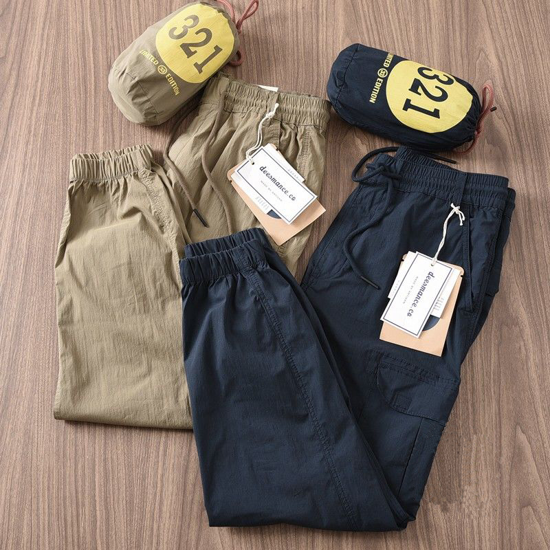 干活穿的裤子男纯棉耐磨耐脏电焊工装裤秋季束脚无磁无铁工作服夏