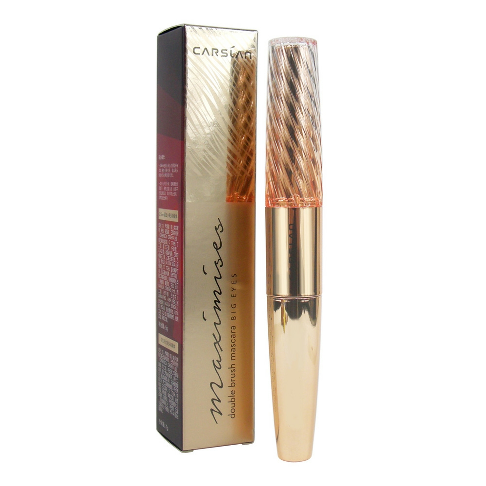 睫毛膏卡姿兰大眼睛防水长卷翘不晕染李佳推荐双头睫毛膏