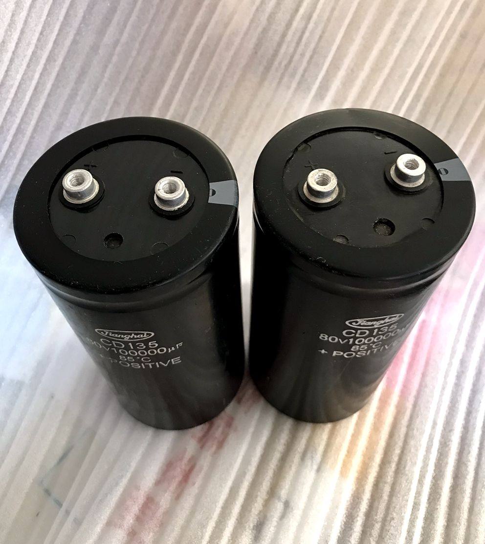 原装国产优质100v100000uf80v功放滤波电容75x155现货电容器