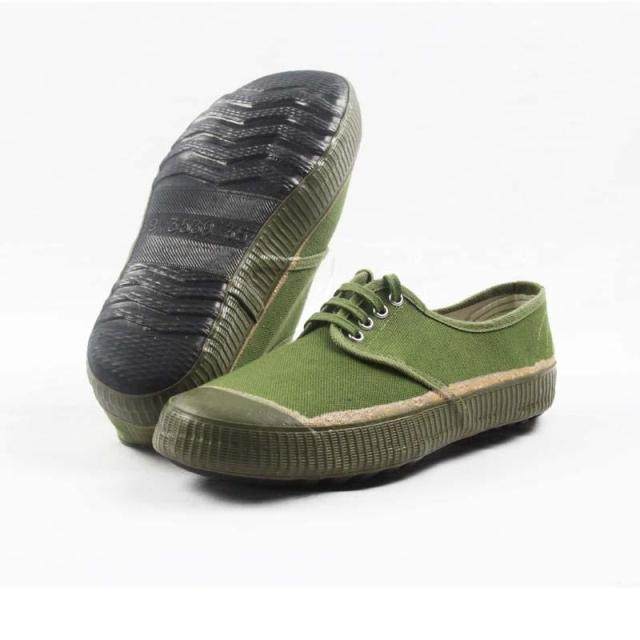 官方正品3539低帮军鞋军训鞋 军绿色户外登山作训鞋 原版解放胶鞋