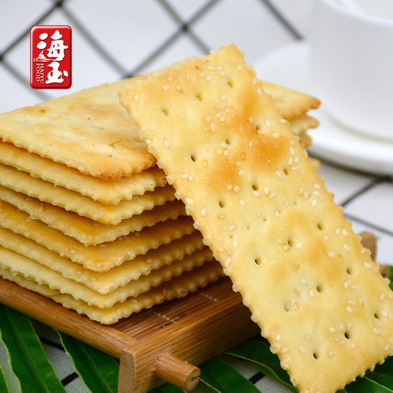 薄脆玉山山西特产咸香苏打整箱混合味香饼干苏打饼干