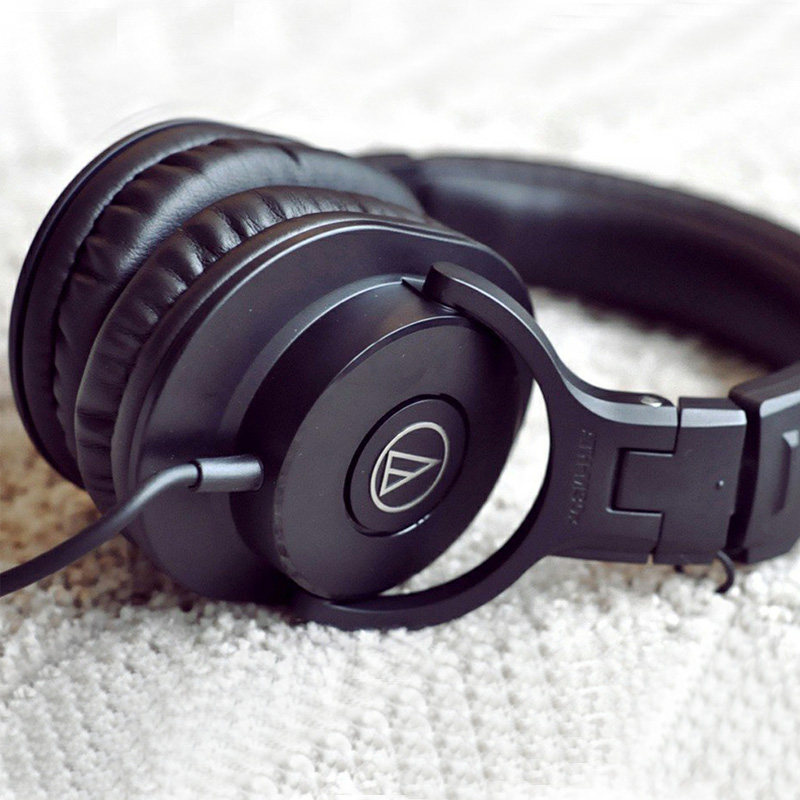 audiotechnica铁三角ath-m20x电脑pc头戴专业录音监听耳机