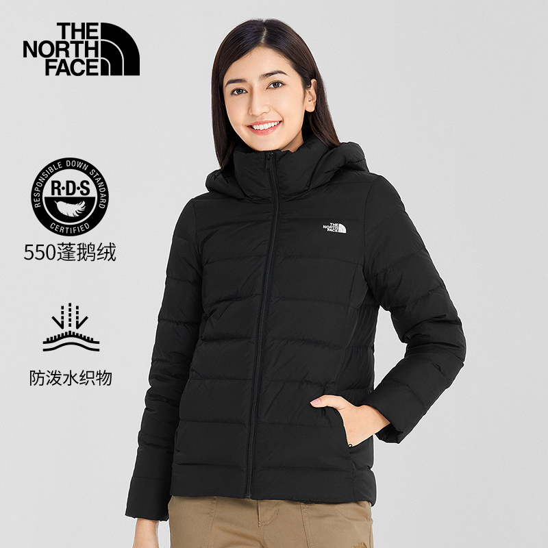 爱打扮(www.idaban.cn)，【经典款】TheNorthFace北面羽绒外套女秋季上新鹅绒填充|4U7V