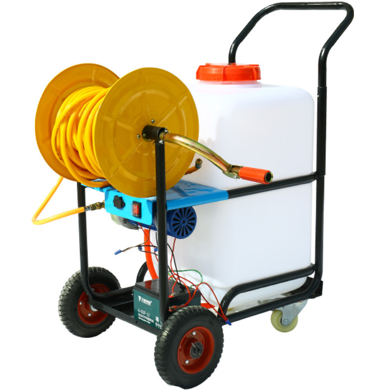 打药机推车消毒园林喷药机果树高压喷雾机打药12v花园水泵