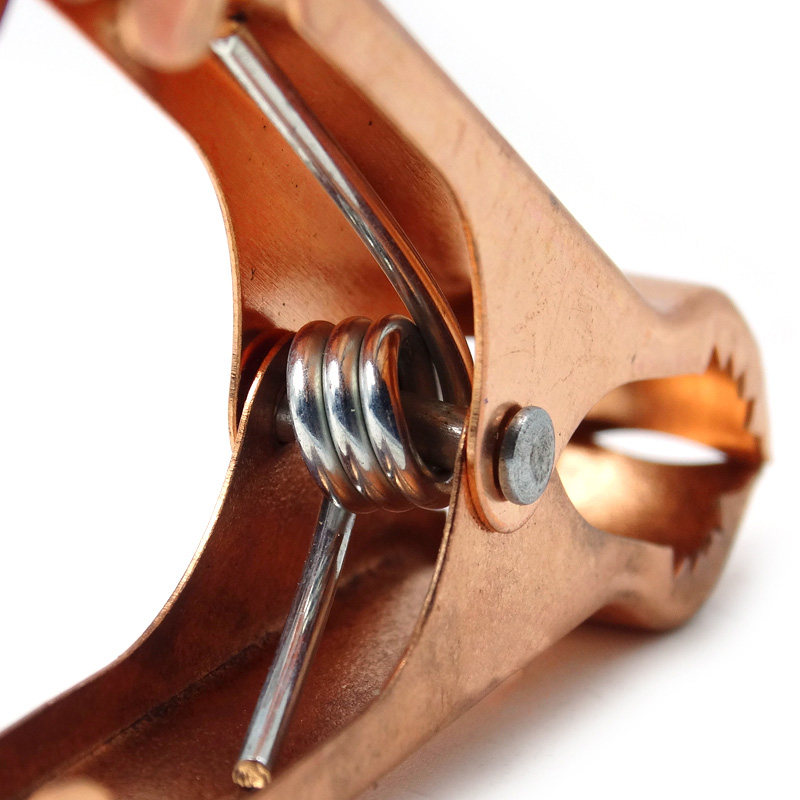 电源夹鳄鱼夹子电线夹 导线夹 电瓶充电夹 电瓶夹子 大号 测试夹 - 痕