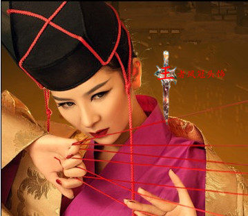 帽子盘子女人坊东方不败红颜古装cosplay头饰舞台演出发饰