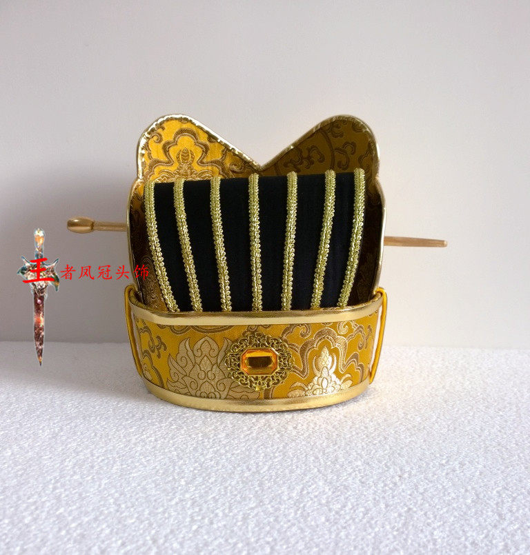 古装头饰七梁汉服帽子曹操诸葛亮汉代冠帽大臣发饰