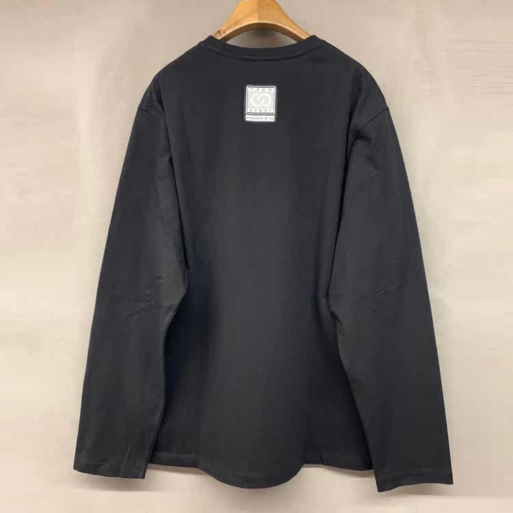 chestercharles新款cc字母女士宽松长袖t恤