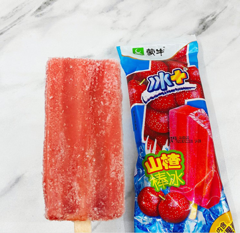 山楂蒙牛5支酸爽口味棒冰雪糕冰淇淋冰棍京津冀冰淇淋