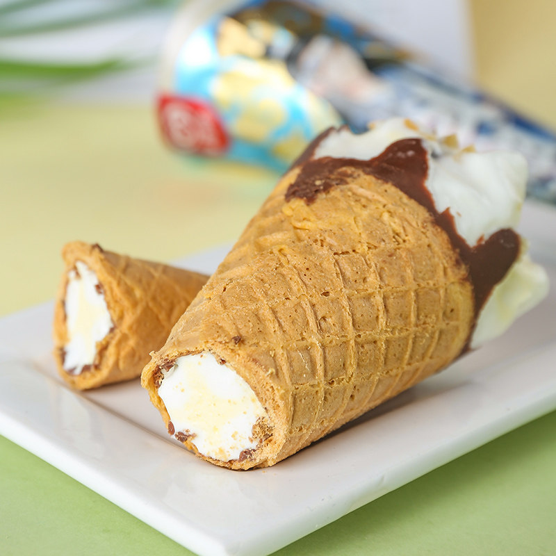 【和路雪可爱多5支】非常香草脆筒网红雪糕冰淇淋冰棍京津冀包邮