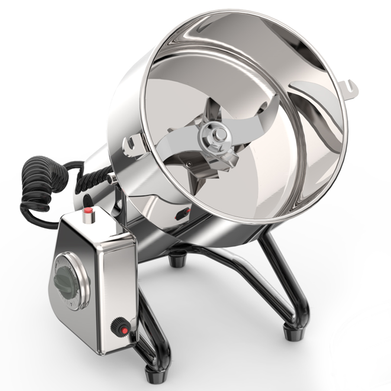 久品电动粉碎机家用小型磨粉机干磨打粉机超细研磨机小钢磨打碎机