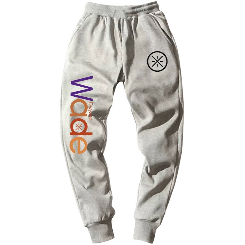 德怀恩韦德wade秋冬训练健身休闲运动透气男女小脚束口长卫裤裤子