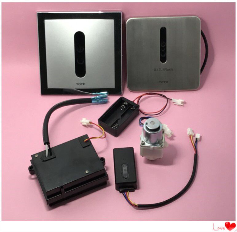 正品toto小便感应器due113探头主板开关电路线路板感应冲水器