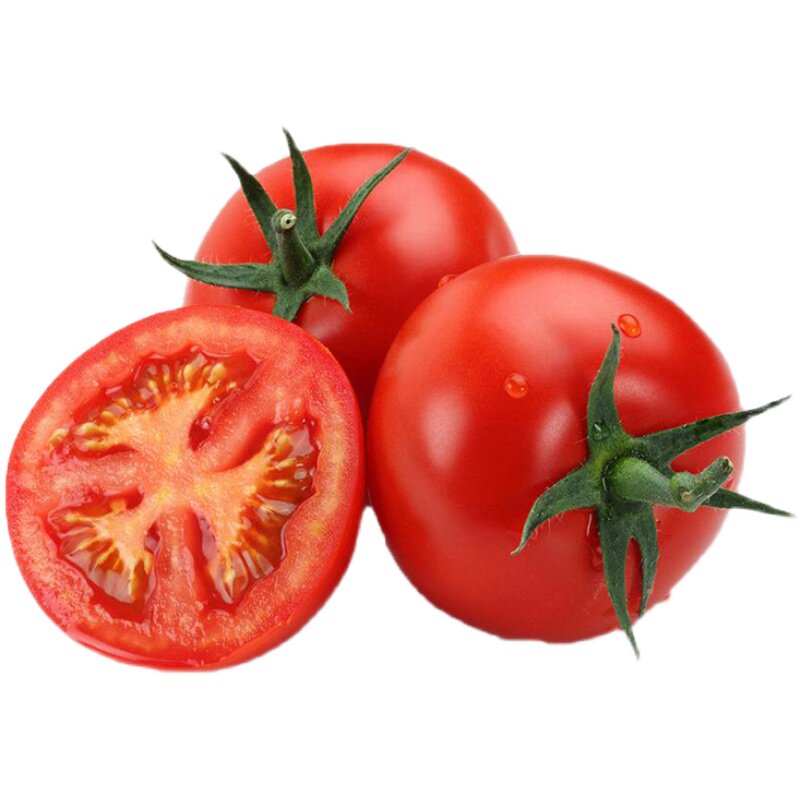 番茄大红红果种孑水果西红柿种籽抗病强硬农家家庭园艺种子