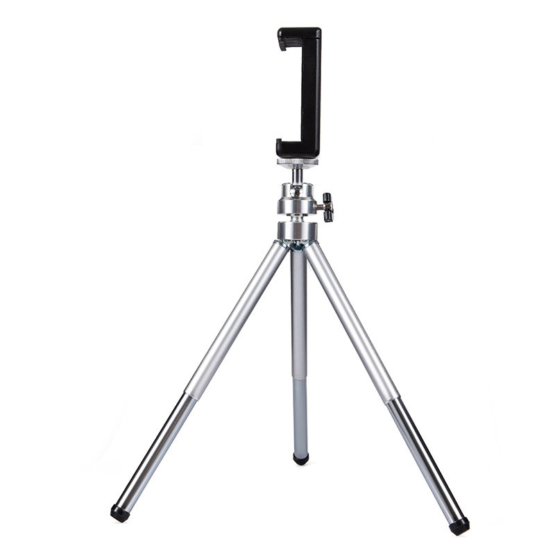 手机拍照支架三脚架便携迷你伸缩懒人支撑三角架万能通用看电视架