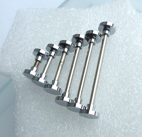 车轮女包手袋杠拧螺丝螺杆螺帽黑色银白色配件拎环