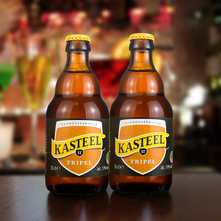 啤酒卡尔斯特三料kasteelbierdark比利时进口330ml24瓶啤酒