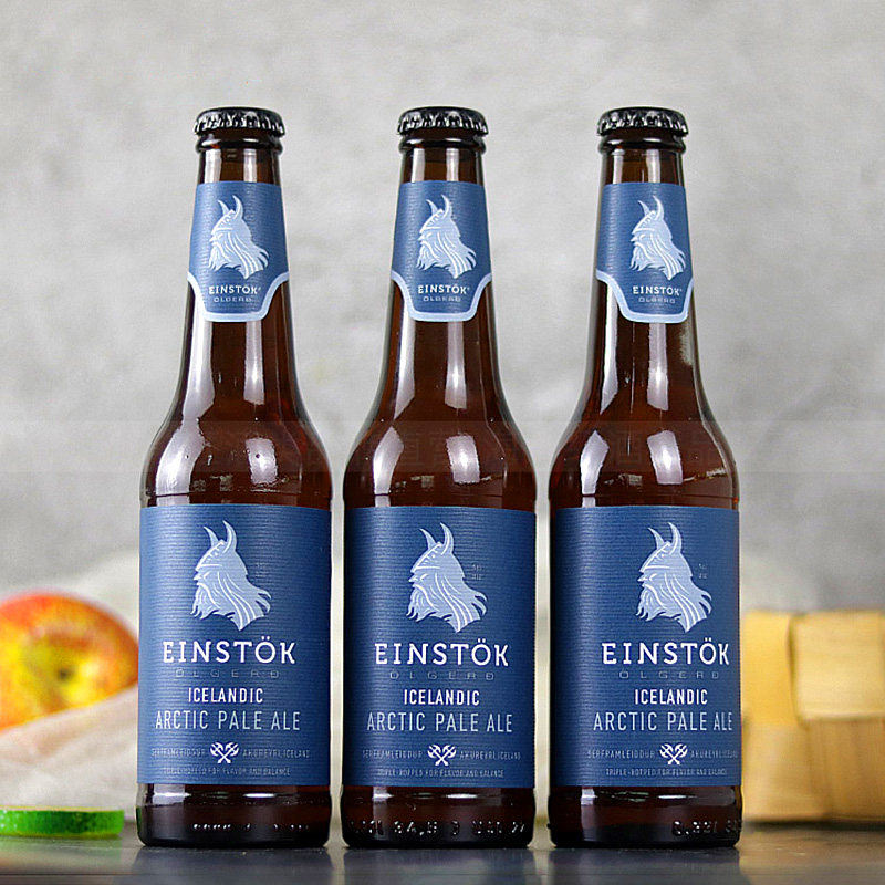 冰岛啤酒原装进口einstok无双北极圈淡色艾尔330ml6瓶啤酒