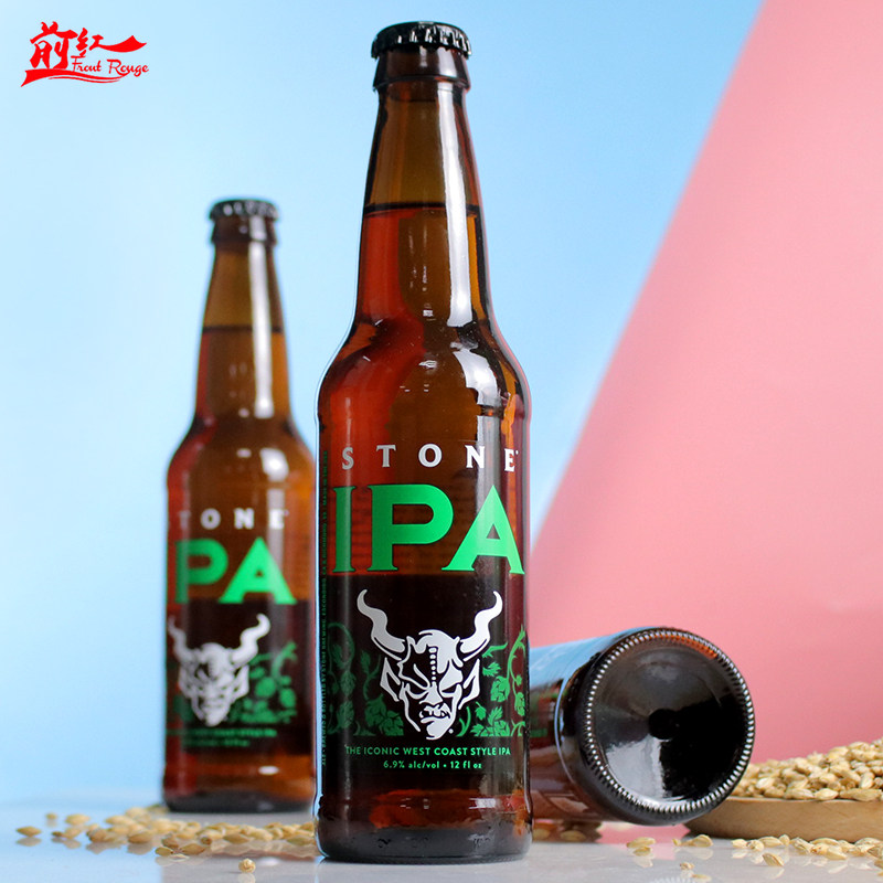 美国原装进口精酿啤酒stone巨石印度淡色艾尔啤酒355ml24瓶整箱装