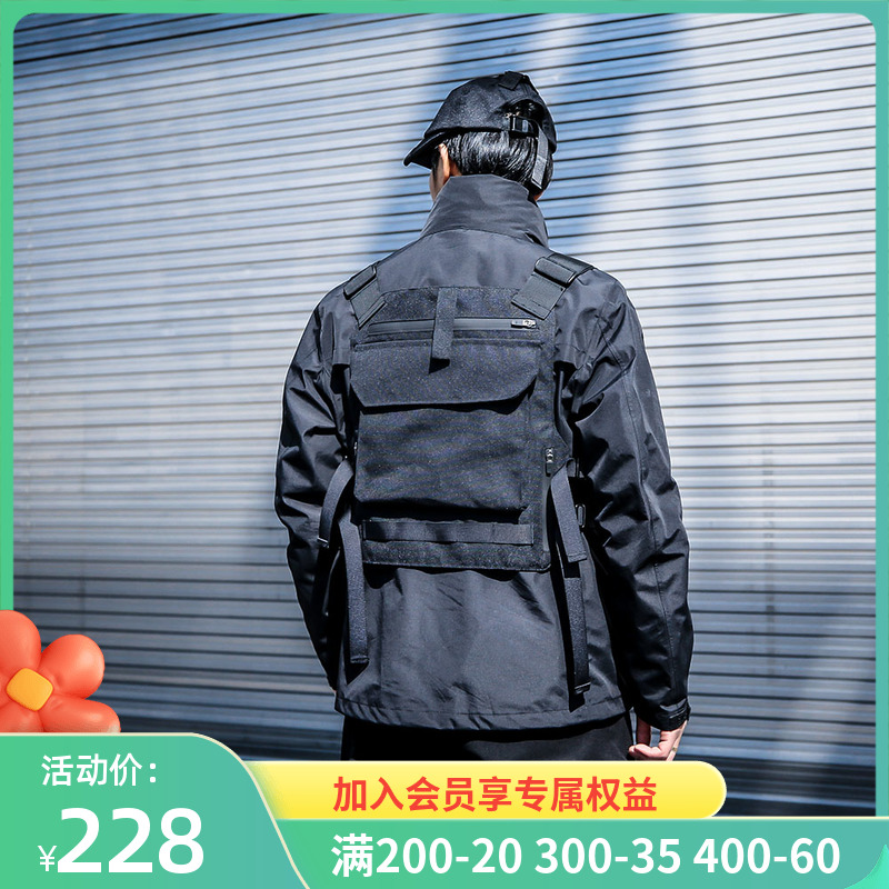 ENSHADOWER隐蔽者22SS战术马甲背心男女潮牌多功能口袋工装马甲