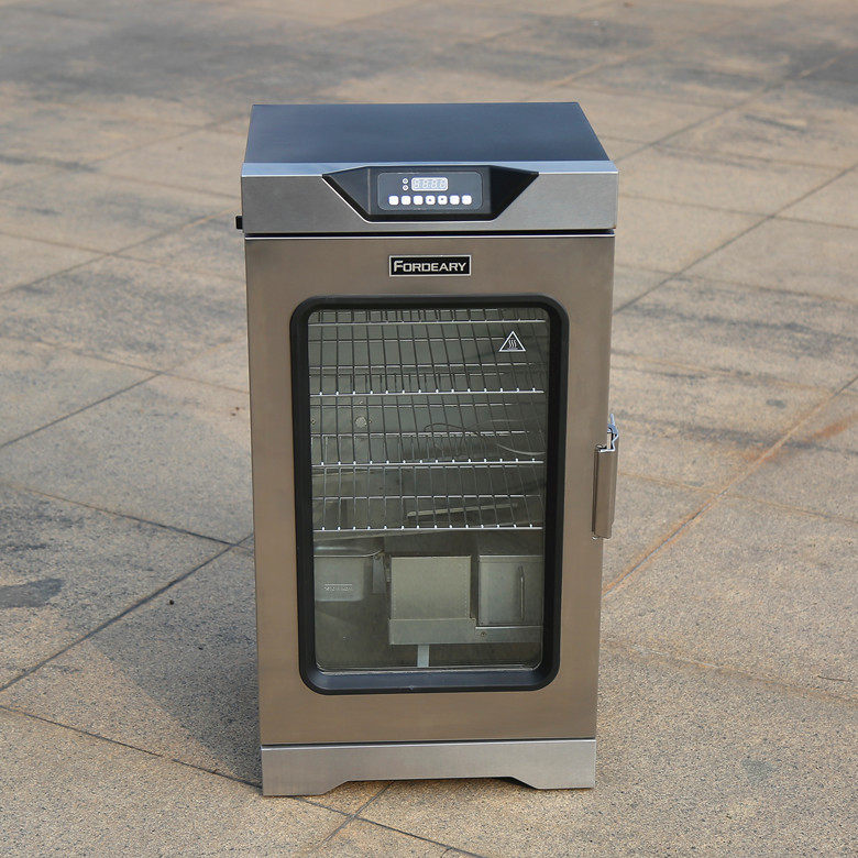 fordeary木屑果木电烟熏炉子家用电熏烟烧烤炉烧烤箱烤鸡烤鸭商用