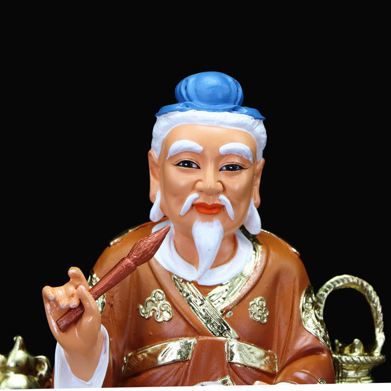 药王像药王爷神像神医华佗像孙思邈佛像供奉风水摆件12寸/16寸