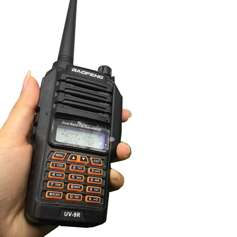 防水宝锋uv9r船用对讲机ip67等级150公里民用5w对讲机