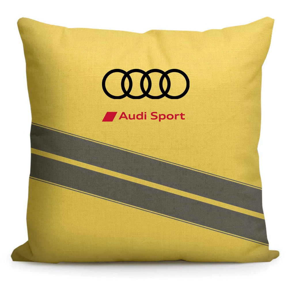 奥迪车载靠垫腰枕装饰车内周边汽车赠品提车靠垫