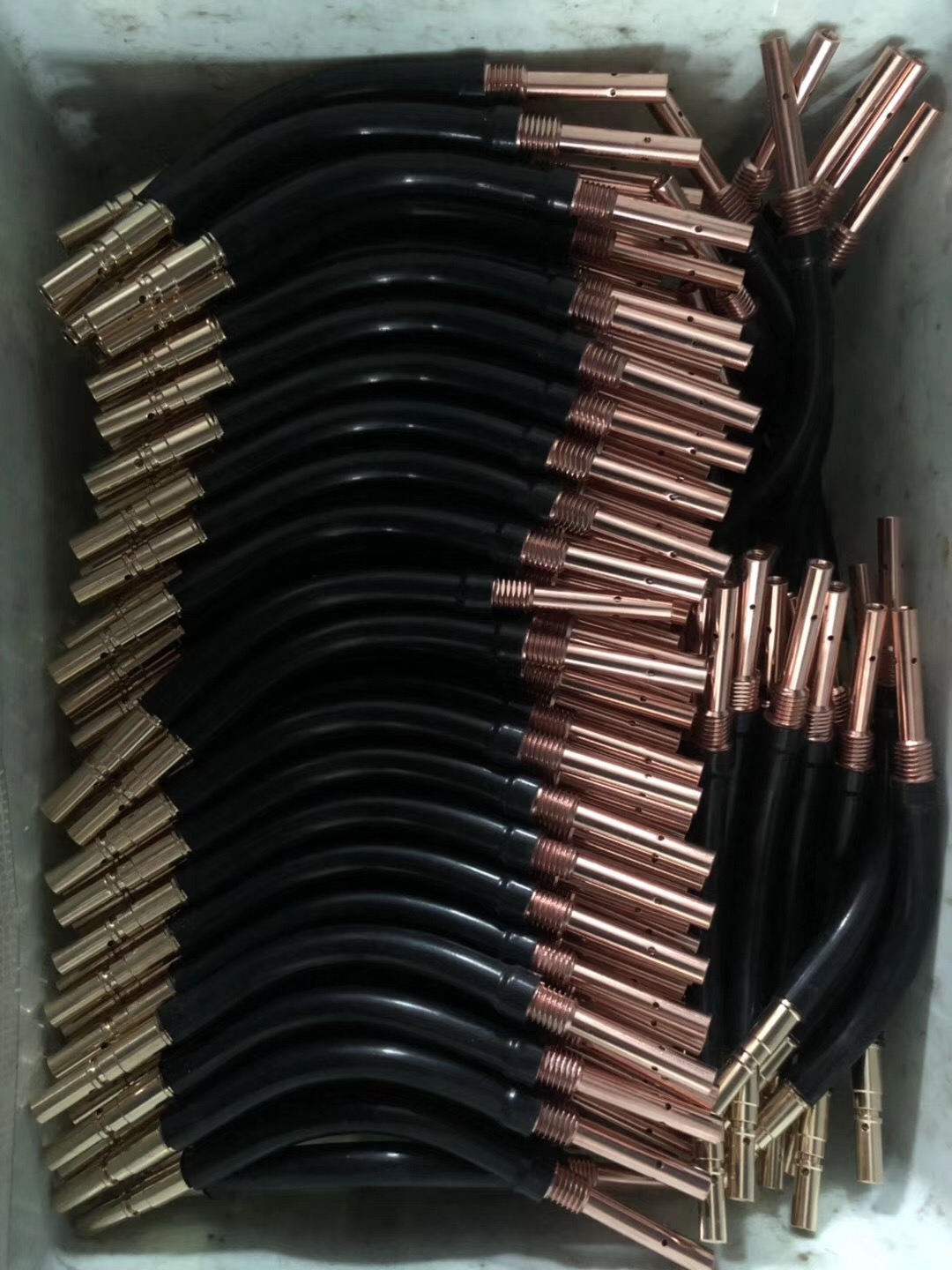 二保焊枪鹅颈式不烫手脱皮弯管焊炬